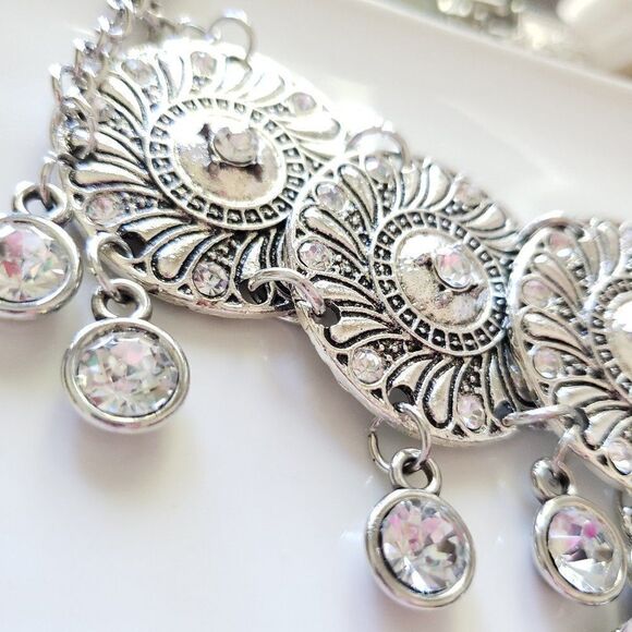 New! Zara Glass Stones Choker - Picture 5 of 16